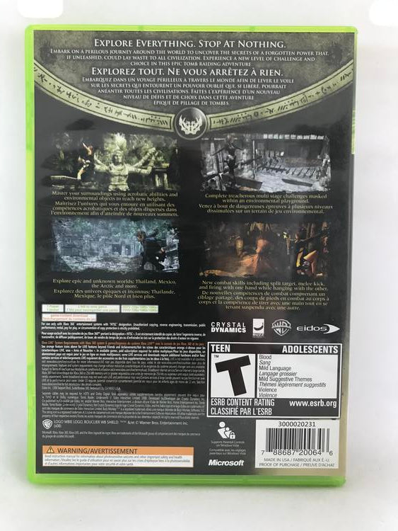 TOMB RAIDER UNDERWORLD (COMPLETE IN BOX)