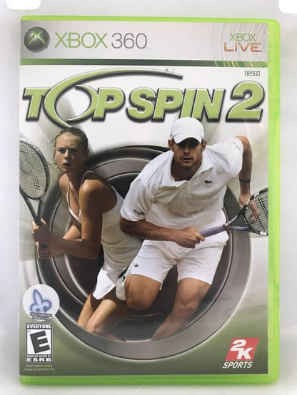 TOP SPIN 2 (COMPLETE IN BOX)