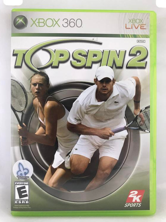 TOP SPIN 2 (COMPLETE IN BOX) (usagé)