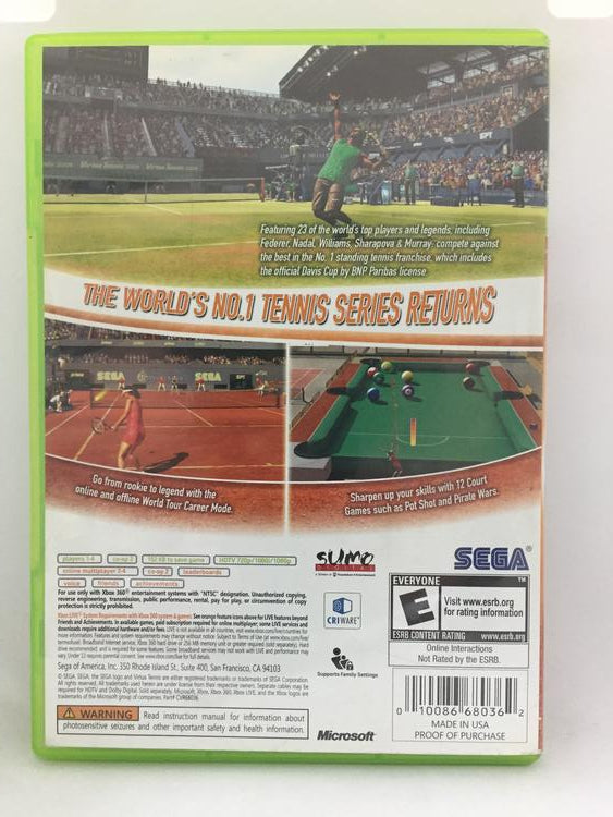 VIRTUA TENNIS 2009 (COMPLETE IN BOX)
