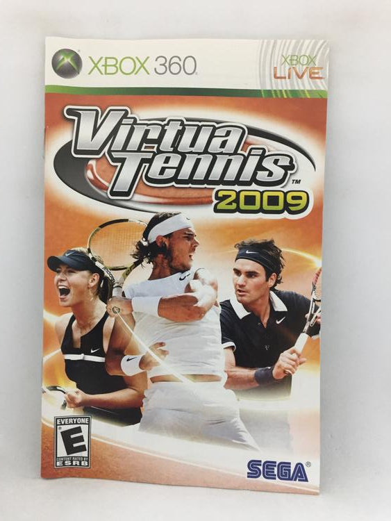 VIRTUA TENNIS 2009 (COMPLETE IN BOX)