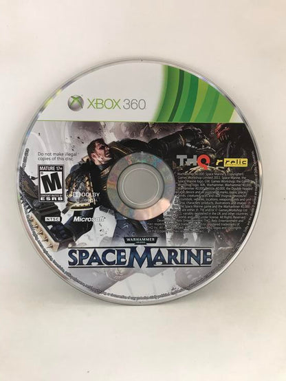 WARHAMMER 40K SPACE MARINE (COMPLETE IN BOX)