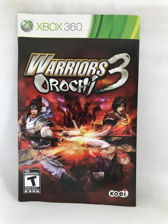 WARRIORS OROCHI 3 (COMPLETE IN BOX)