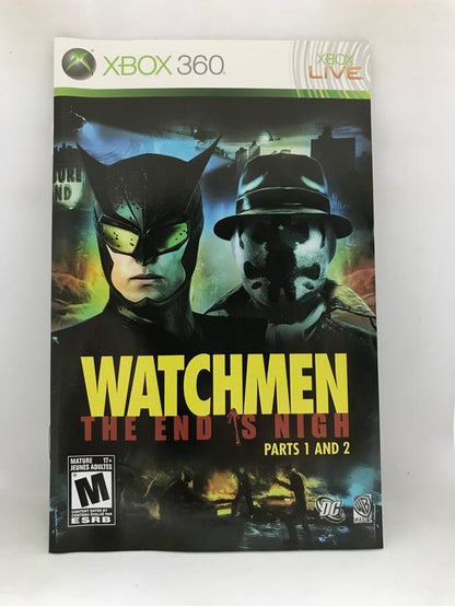 WATCHMEN THE END IS NIGHT PART 1 AND 2 (WITH BOX)