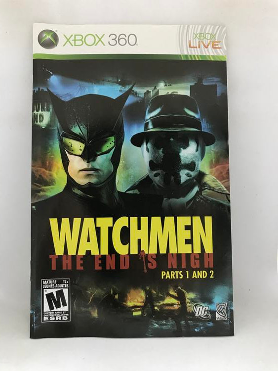 WATCHMEN THE END IS NIGHT PART 1 AND 2 (WITH BOX) (usagé)