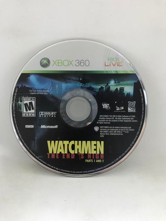 WATCHMEN THE END IS NIGHT PART 1 AND 2 (WITH BOX) (usagé)