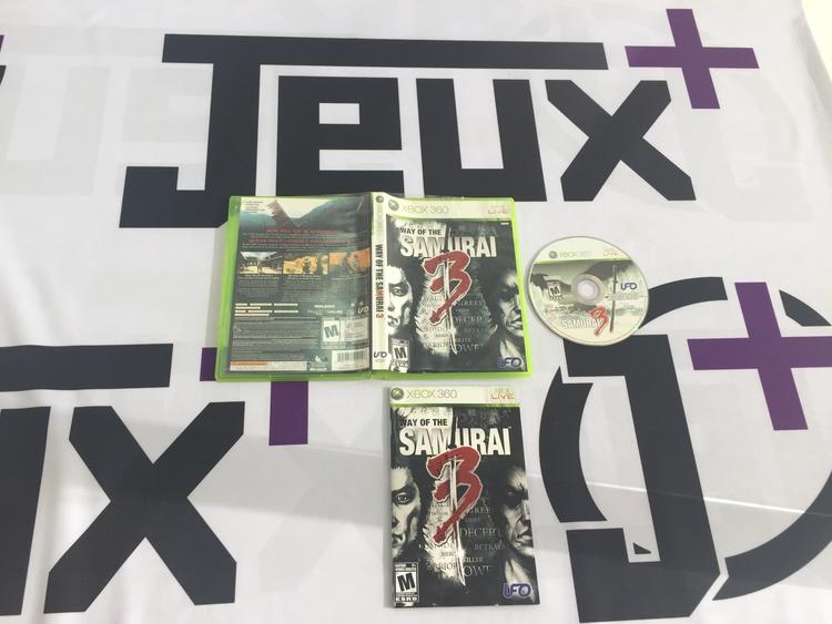 WAY OF THE SAMURAI 3 (COMPLETE IN BOX)
