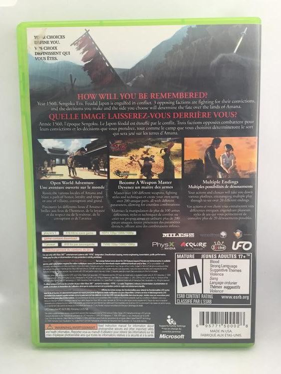 WAY OF THE SAMURAI 3 (COMPLETE IN BOX) (usagé)