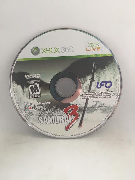 WAY OF THE SAMURAI 3 (COMPLETE IN BOX)