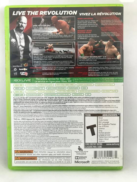 WWE 13 (COMPLETE IN BOX)