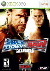 WWE SMACKDOWN VS. RAW 2009 (COMPLETE IN BOX)