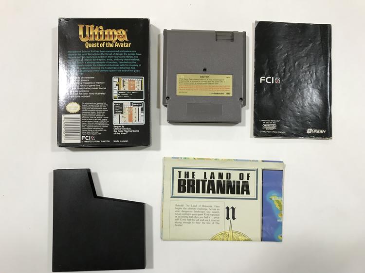 ULTIMA QUEST OF THE AVATAR (COMPLETE IN BOX)