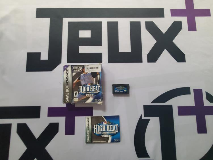 HIGH HEAT BASEBALL 2003 (COMPLETE IN BOX)