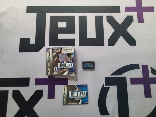 HIGH HEAT BASEBALL 2003 (COMPLETE IN BOX)