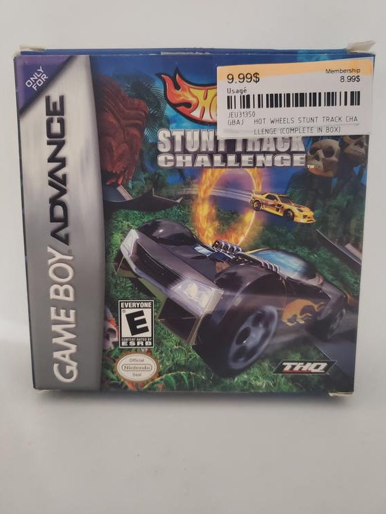 HOT WHEELS STUNT TRACK CHALLENGE (COMPLETE IN BOX) (usagé)