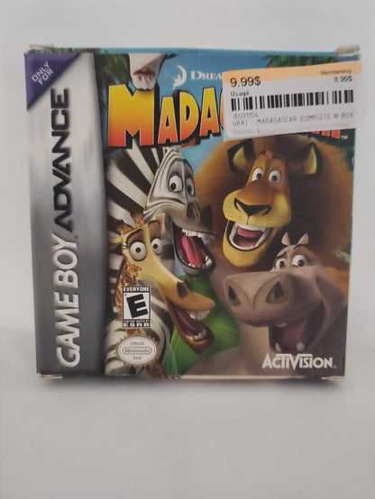 MADAGASCAR (COMPLETE IN BOX)