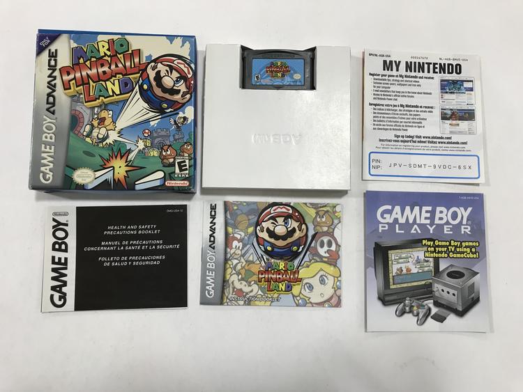 MARIO PINBALL LAND (COMPLETE IN BOX)
