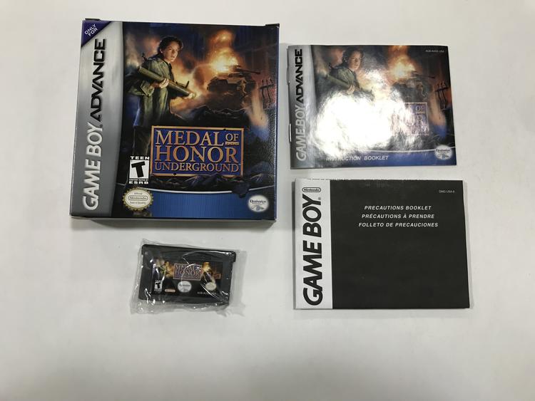 MEDAL OF HONOR UNDERGROUND (COMPLETE IN BOX)