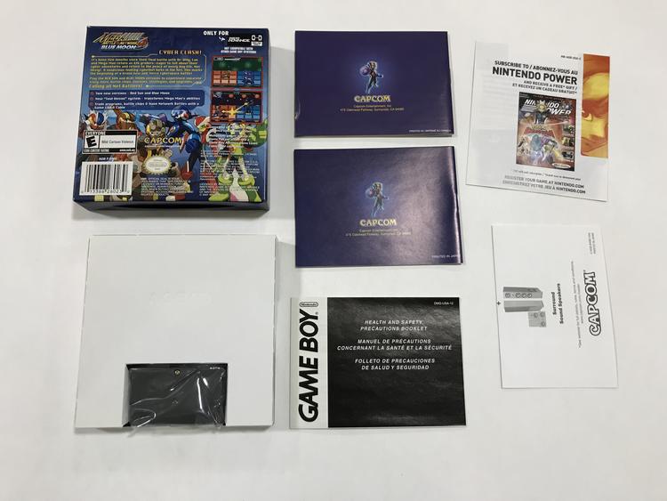 MEGA MAN BATTLE NETWORK 4 BLUE MOON (COMPLETE IN BOX)