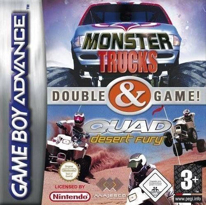 MONSTER TRUCKS QUAD DESERT FURY DOUBLE PACK (usagé)