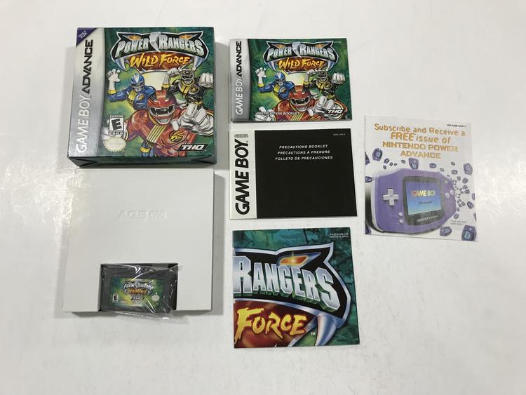 POWER RANGERS WILD FORCE (COMPLETE IN BOX)