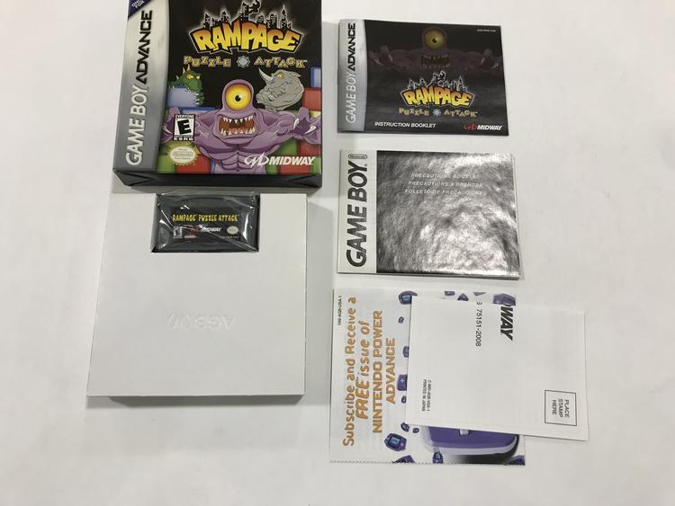 RAMPAGE PUZZLE ATTACK (COMPLETE IN BOX)