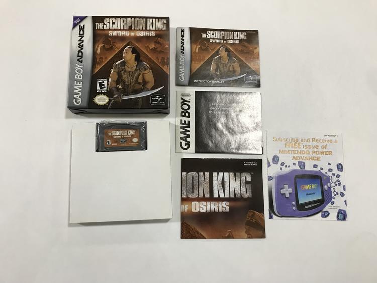 THE SCORPION KING SWORD OF OSIRIS (COMPLETE IN BOX)