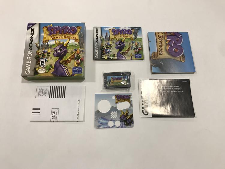 SPYRO ATTACK OF THE RHYNOCS (COMPLETE IN BOX)