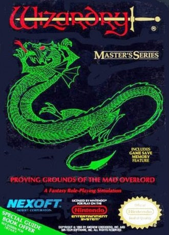 WIZARDRY PROVING GROUNDS OF THE MAD OVERLORD (COMPLETE IN BOX)