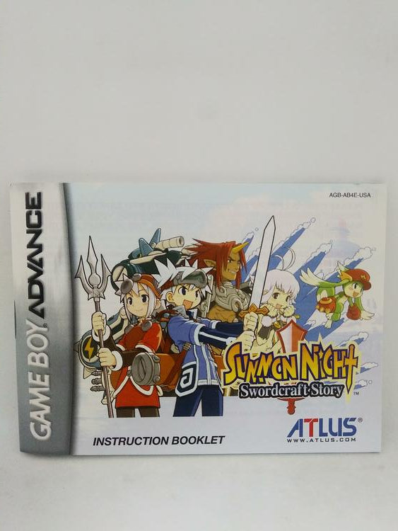 SUMMON NIGHT SWORDCRAFT STORY (COMPLETE IN BOX) (usagé)