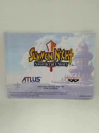 SUMMON NIGHT SWORDCRAFT STORY (COMPLETE IN BOX)