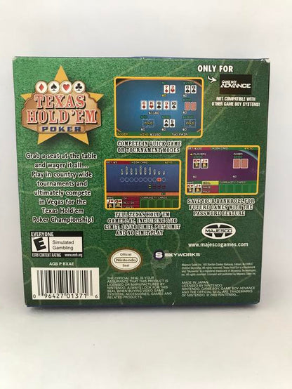 TEXAS HOLD EM POKER (COMLETE IN BOX)