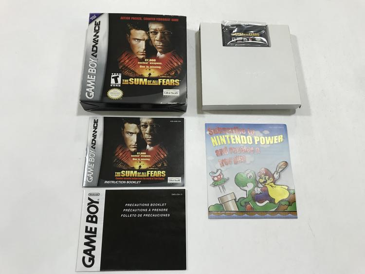 SUM OF ALL FEARS (COMPLETE IN BOX)