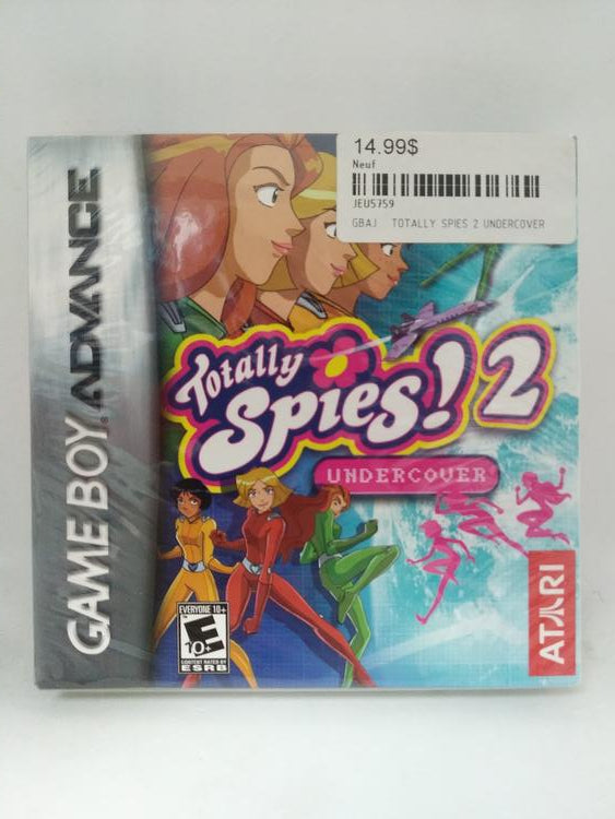 TOTALLY SPIES 2 UNDERCOVER (COMPLETE IN BOX) (usagé)