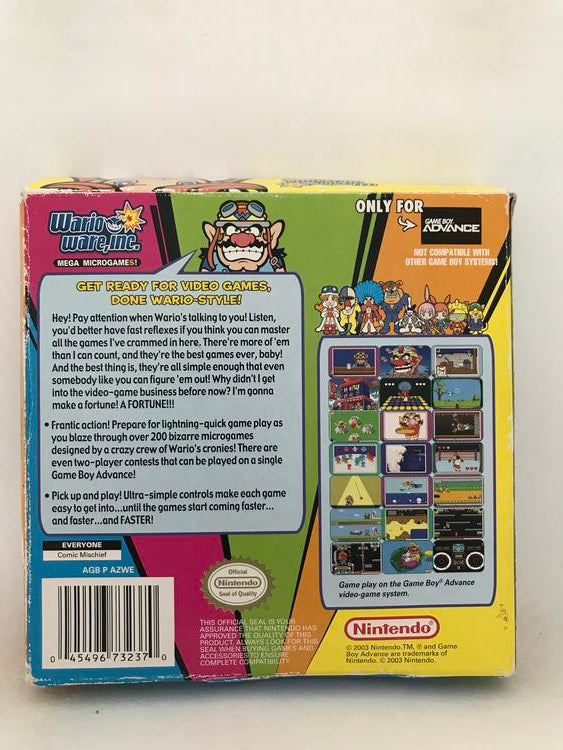WARIO WARE MEGA MICROGAMES! (COMPLETE IN BOX) (usagé)