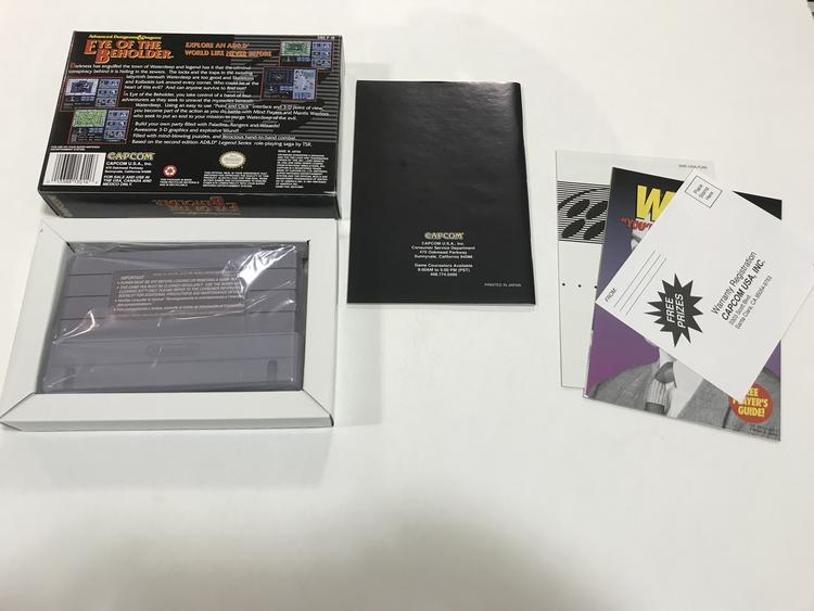 DUNGEONS & DRAGONS EYE OF THE BEHOLDER (COMPLETE IN BOX) (usagé)