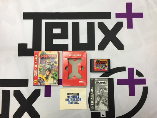 COMIX ZONE CARDBOARD BOX (COMPLETE IN BOX)