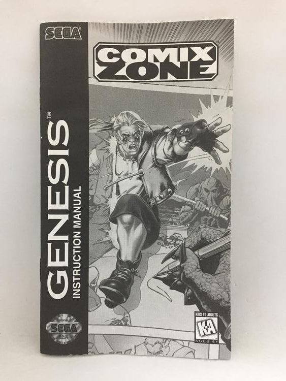 COMIX ZONE CARDBOARD BOX (COMPLETE IN BOX)
