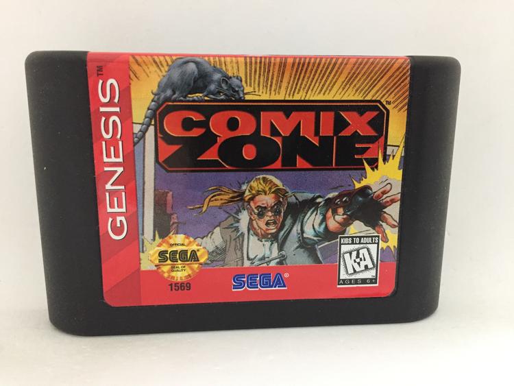 COMIX ZONE CARDBOARD BOX (COMPLETE IN BOX)