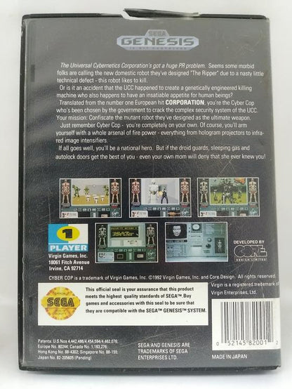 CYBER-COP (COMPLETE IN BOX)