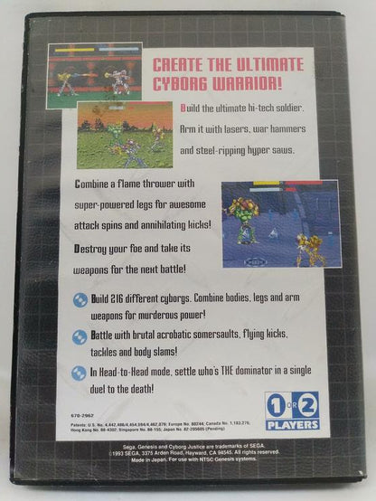 CYBORG JUSTICE (WITH BOX)