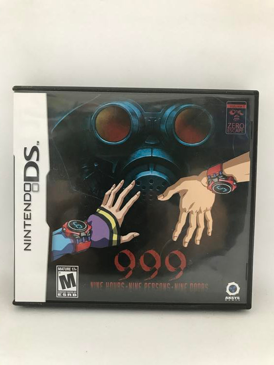 999 9 HOURS 9 PEOPLE 9 DOORS (COMPLETE IN BOX)