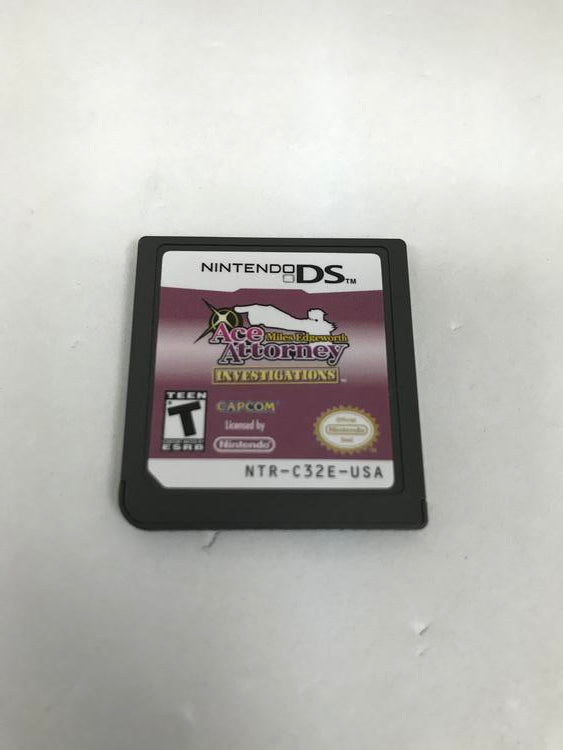 ACE ATTORNEY MILES EDGEWORTH INVESTIGATIONS (COMPLETE IN BOX)