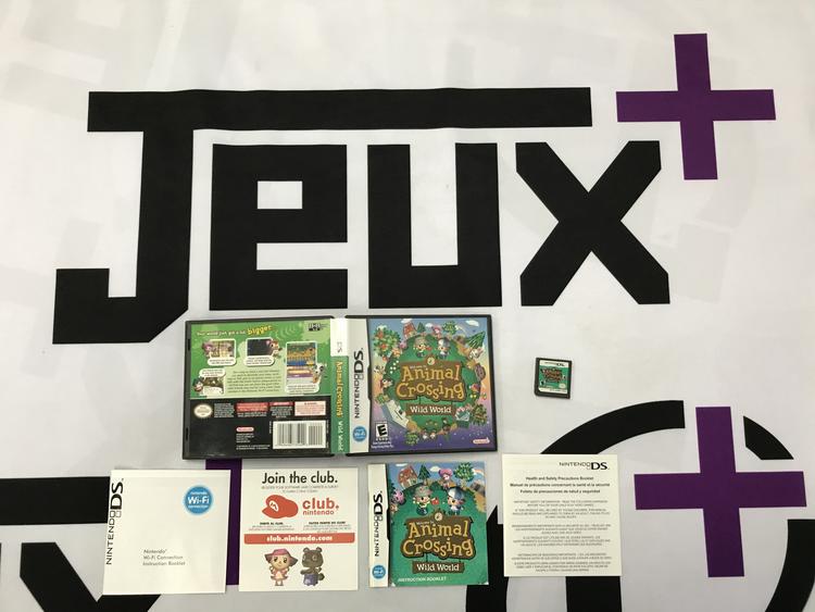 ANIMAL CROSSING WILD WORLD (COMPLETE IN BOX)