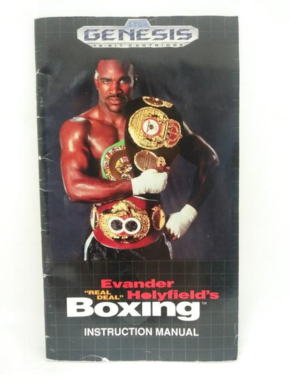EVANDER HOLYFIELD'S REAL DEAL BOXING (COMPLETE IN BOX)