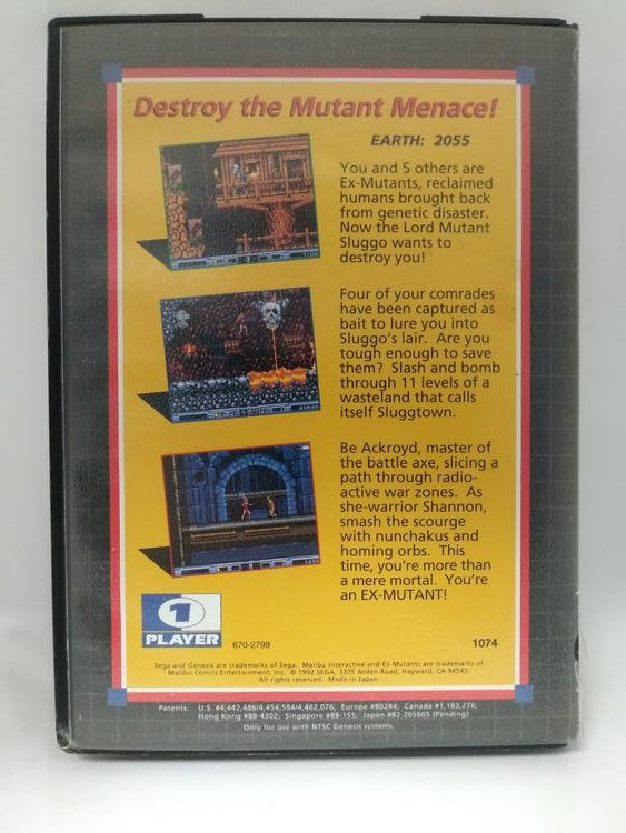 EX-MUTANTS (COMPLETE IN BOX)