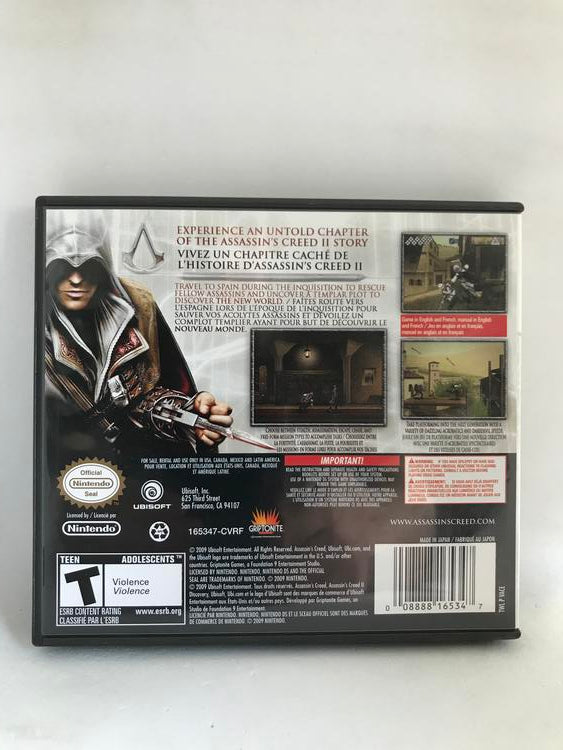 ASSASSIN'S CREED II DISCOVERY (COMPLETE IN BOX)