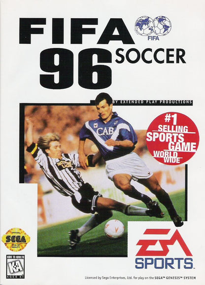 FIFA SOCCER 96 (COMPLETE IN BOX) (usagé)