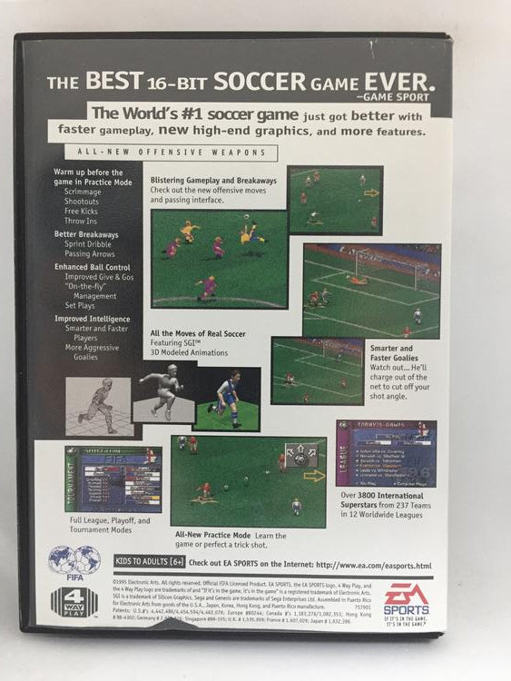 FIFA SOCCER 96 (COMPLETE IN BOX) (usagé)