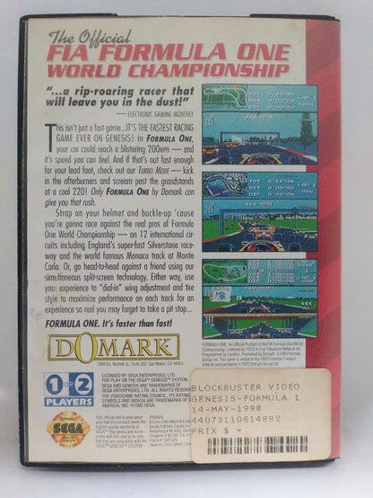 FORMULA ONE (WITH BOX)